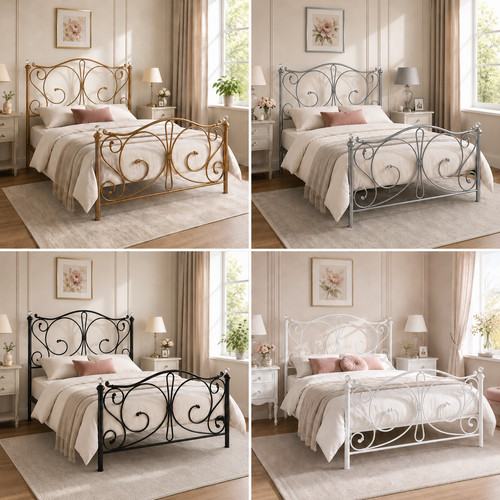 Sofia 4ft6 double black - sofia,