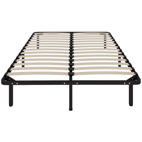 Homcom 4ft6 double bed - double,