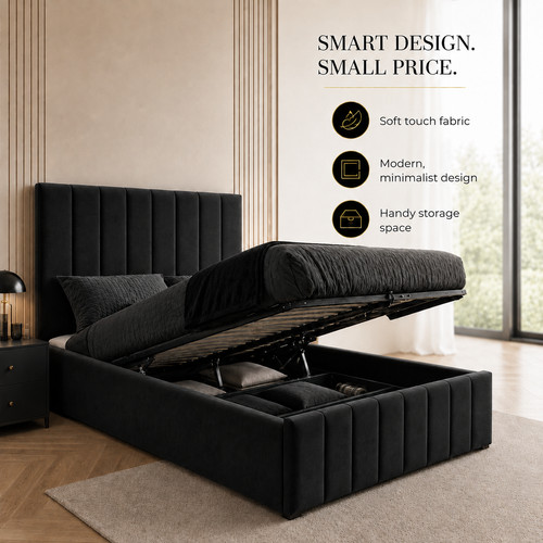 Ottoman storage gas lift - ottoman, up