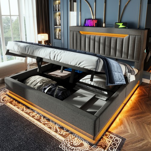 Double bed frame 4ft6 ottoman - double,