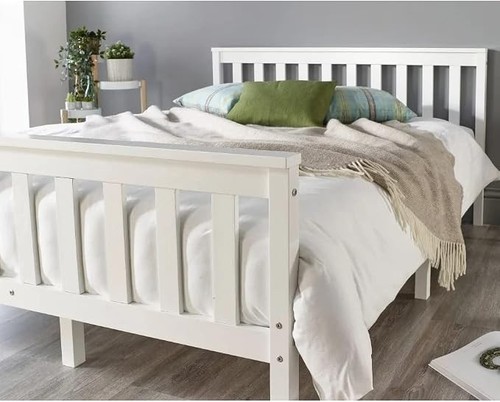 Wooden bed 4ft frame with - 4ft,