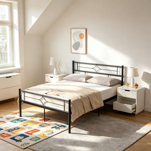 4ft small double bed frame - bed,