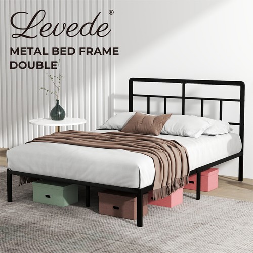 Levede double bed frame - double,