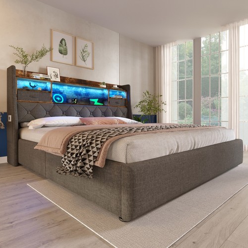 4ft6 double ottoman - 4ft6,