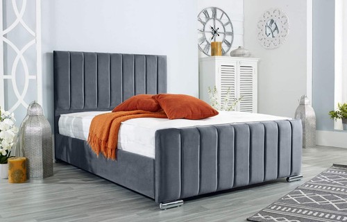 Panel plush velvet upholstered - velvet,