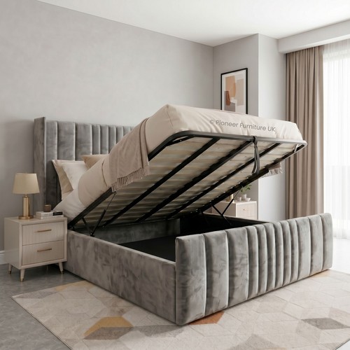 Double bed frame ottoman - bed, 4ft6