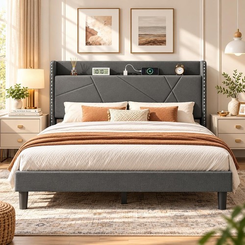 4ft6 double bed - 4ft6, frame
