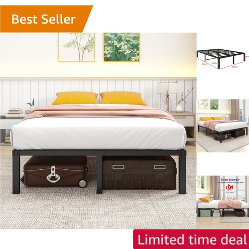 Modern 4ft6 double bed frame - modern,