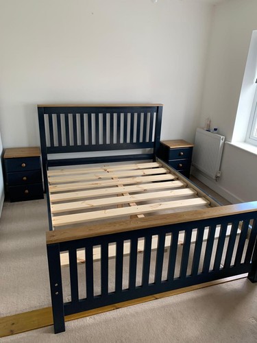Solid wood bed frame - solid,