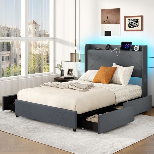 4ft6 double size upholstered - 4ft6,