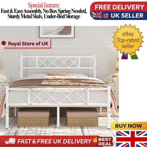Yaheetech 4ft6 double bed - yaheetech,