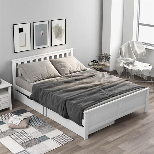 4ft6 wooden double - double, frame