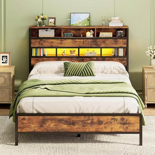 4ft6 double bed frame - double,
