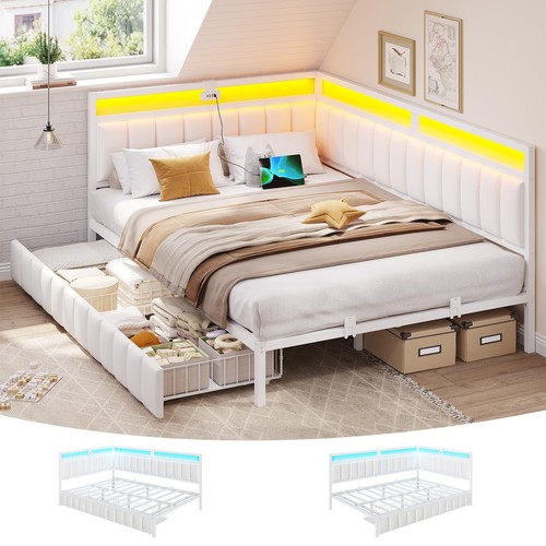 Double bed frame - bed, with
