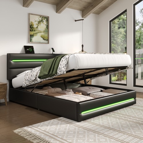 4ft6 double ottoman - double,