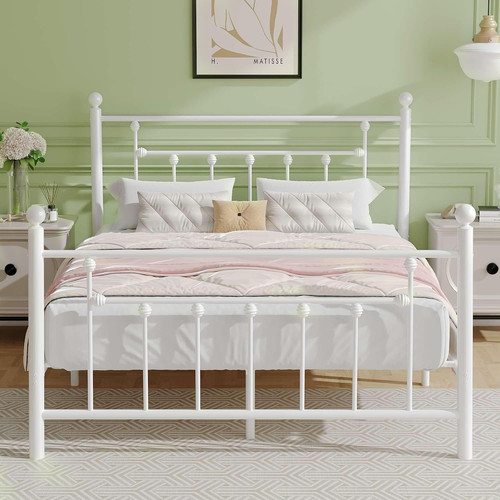 Vecelo 4ft6 double bed frame - vecelo,