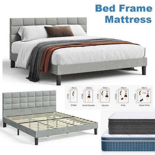 Bed frame bedstead mattress - frame, +
