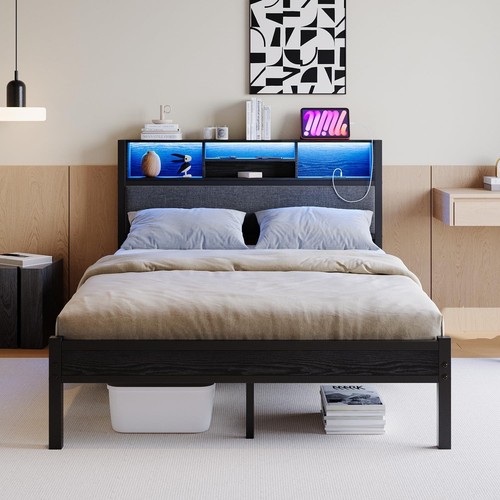 4ft6 double size - double, bed