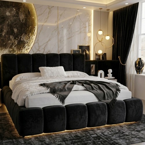 Bubble padded luxury bed frame - bubble,