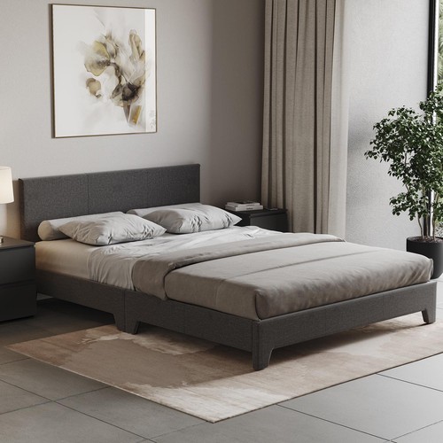 Sale double bed - double, fabric