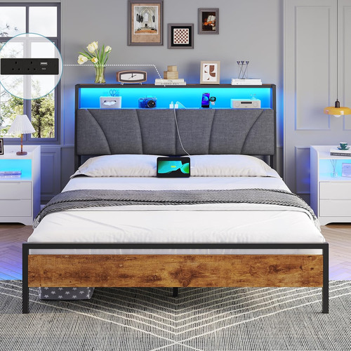 Double bed frame - 4ft, with